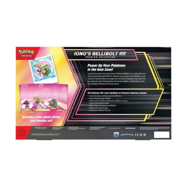 Pokemon TCG Ionos Bellibolt ex Premium Collection Pokémon TCG ingles - Imagen 2