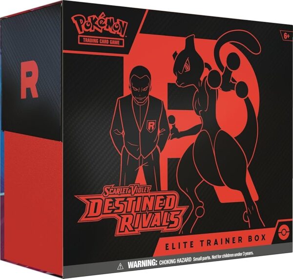 PREVENTA Caja de Entrenador Élite de Escarlata y Púrpura-Rivales Predestinados de JCC Pokémon - Imagen 2