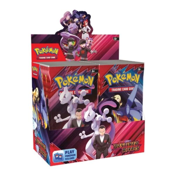 PREVENTA Pokémon TCG Scarlet & Violet – Destined Rivals Booster box inglés Display 36 sobres - Imagen 2