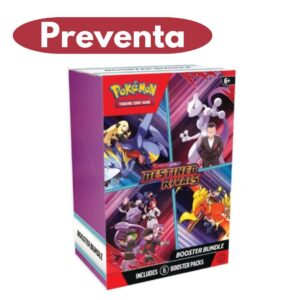 PREVENTA Booster - Bundle Destined Rivals Pokémon (ingles)