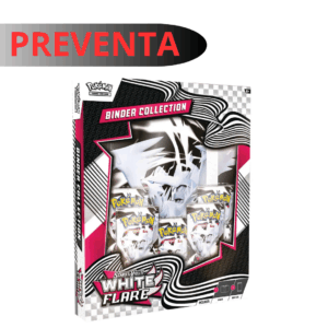 Preventa BINDER COLLECTION WHITE FLARE ESPAÑOL - Pokémon TCG
