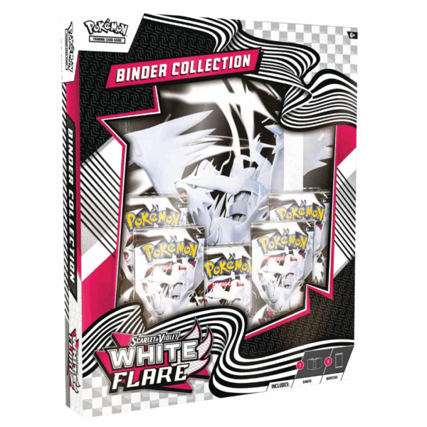 Preventa BINDER COLLECTION WHITE FLARE ESPAÑOL - Pokémon TCG - Imagen 2