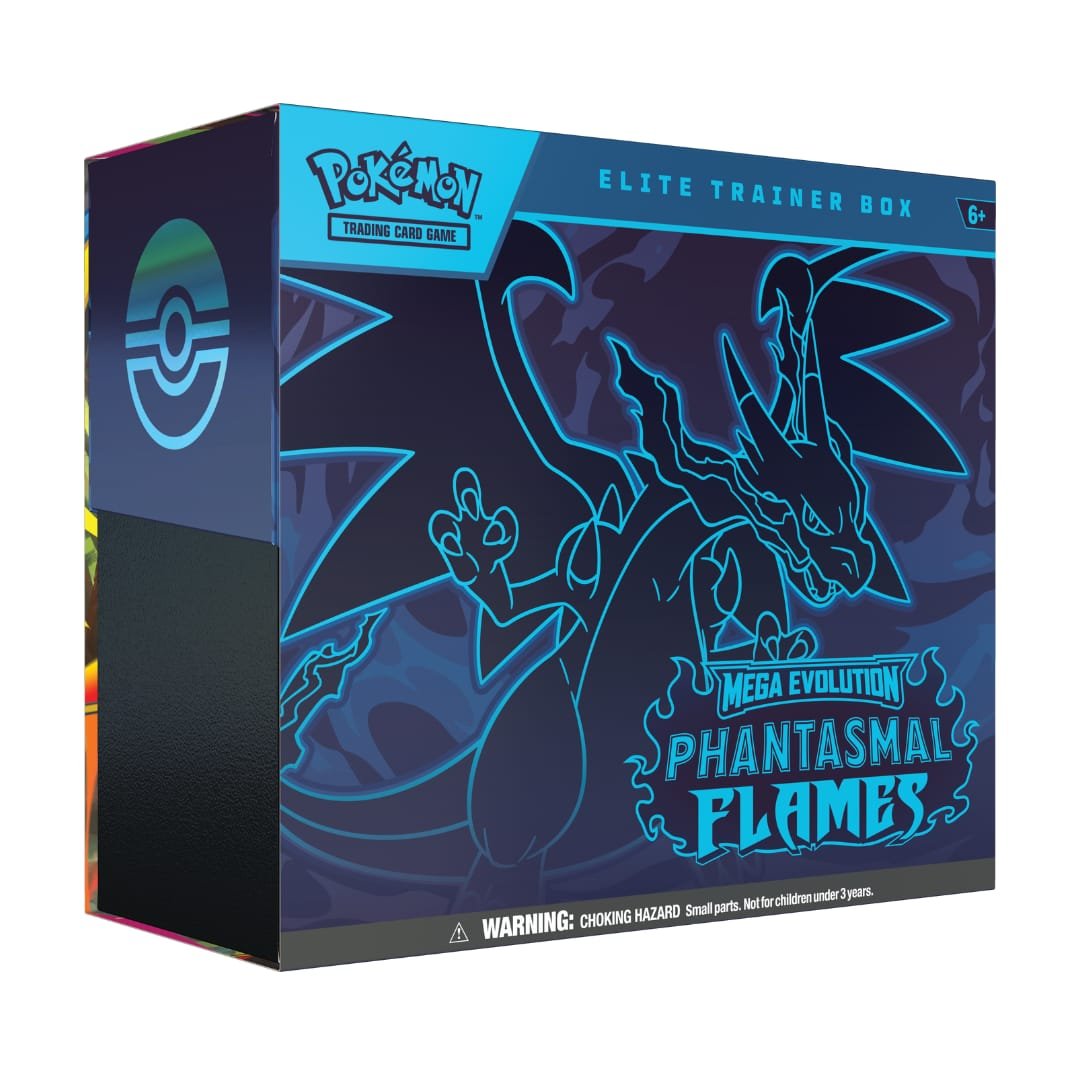 Elite Trainer Box Mega Evolution - Phantasmal Flames Pokémon TCG Ingles