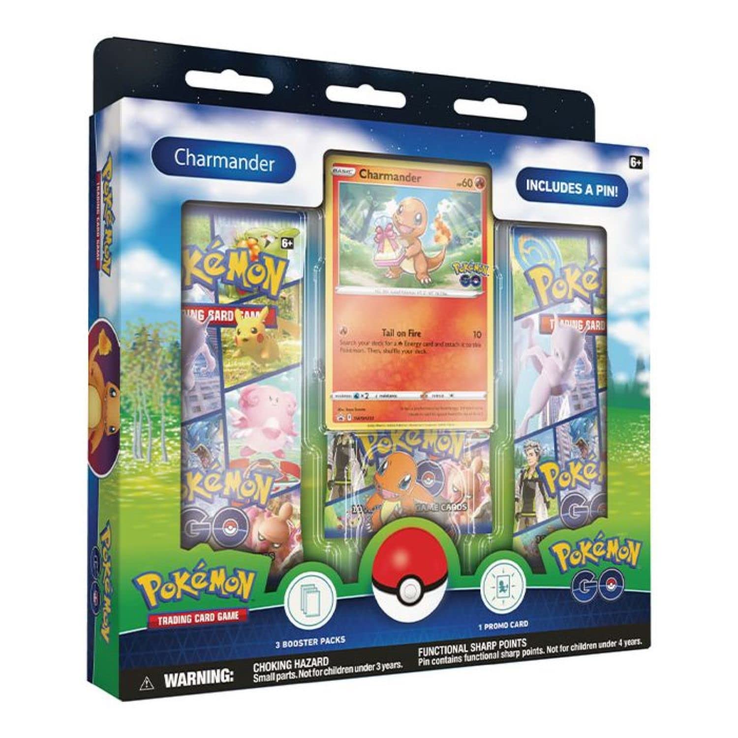 Pokémon GO: Pin Collection Charmander - Ingles Pokémon TCG
