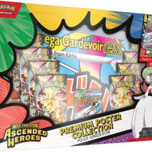 PREVENTA / MEGA EVOLUTION ASCENDED HEROES PREMIUM POSTER COLLECTION ESPAÑOL Mega Gardevoir ex