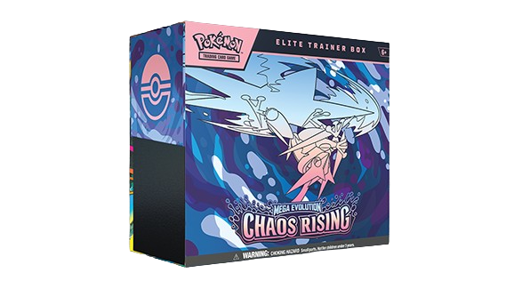 POKÉMON TCG: ELITE TRAINER BOX MEGA EVOLUTION CHAOS RISING ESPAÑOL