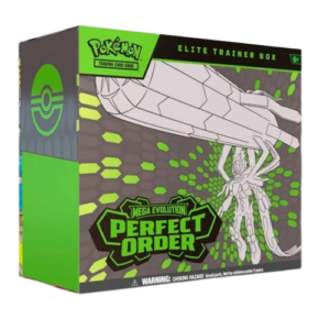 POKÉMON TCG: ELITE TRAINER BOX MEGA EVOLUTION PERFECT ORDER ESPAÑOL